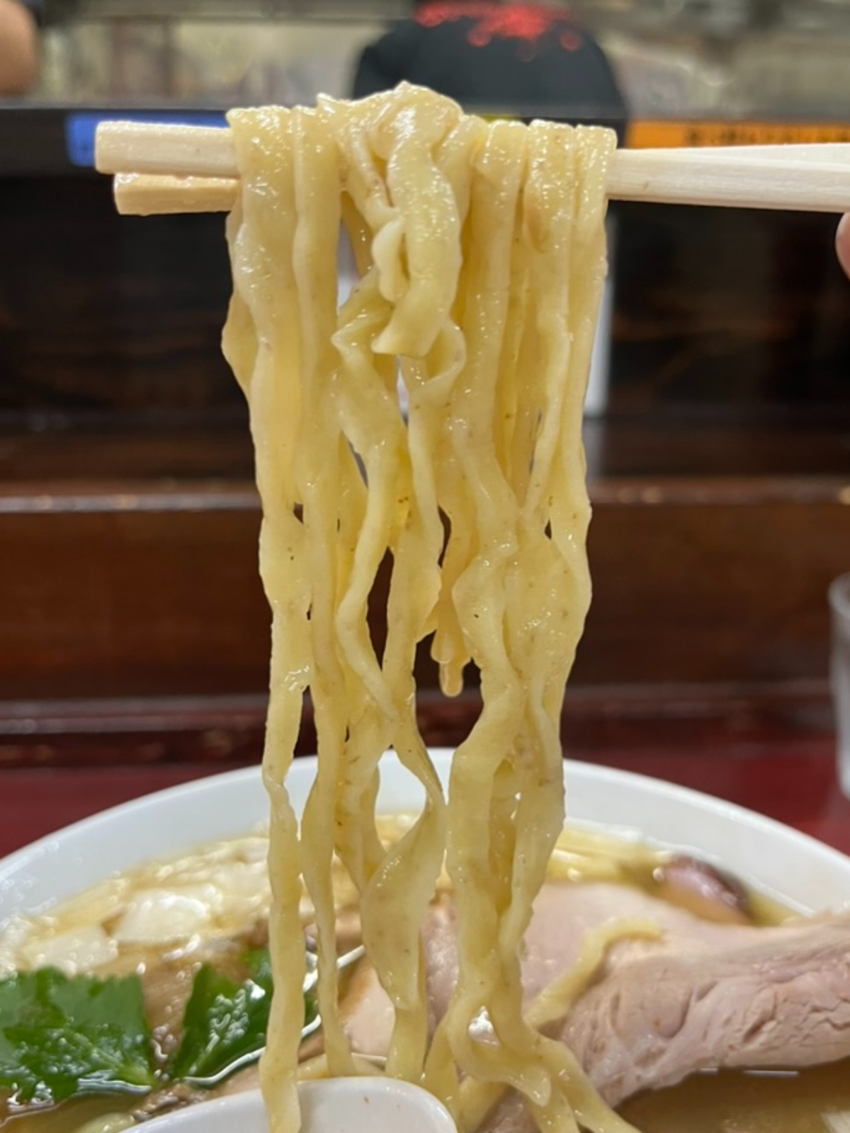 鶏こく中華すず喜麺上げ