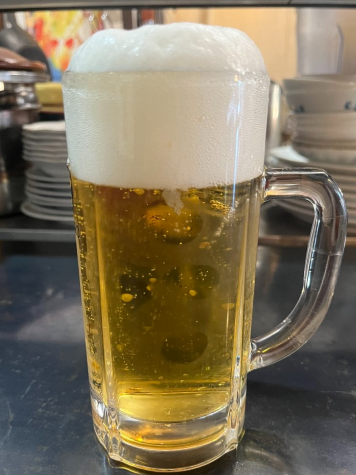 13湯麺生ビール