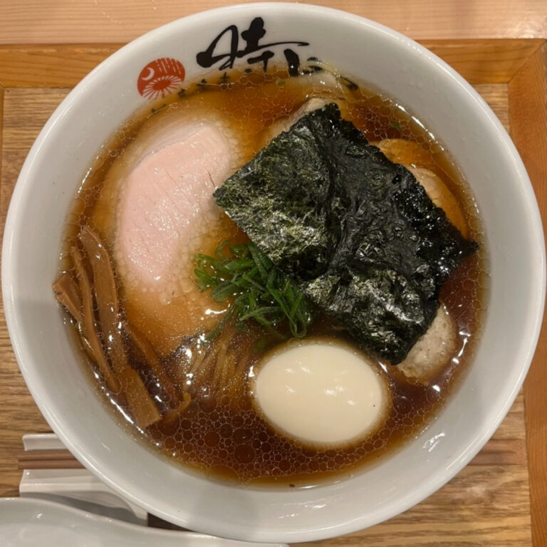 中華蕎麦時雨特製中華蕎麦