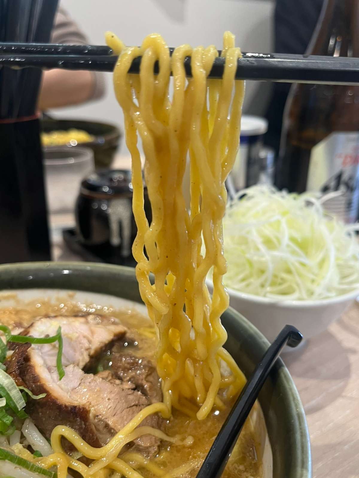 ラーメン郷麺上げ