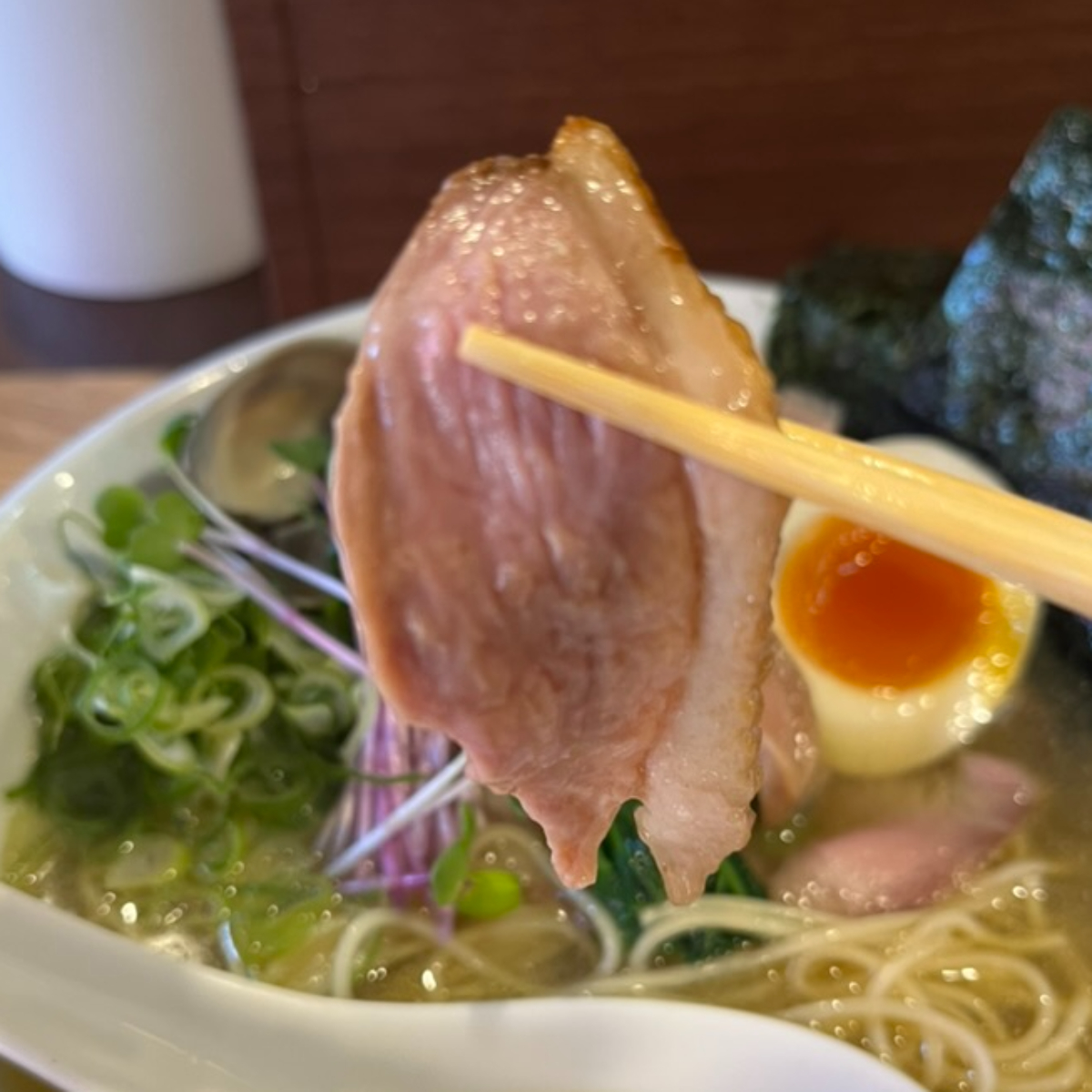 メヂカそば吟魚鴨チャーシュー