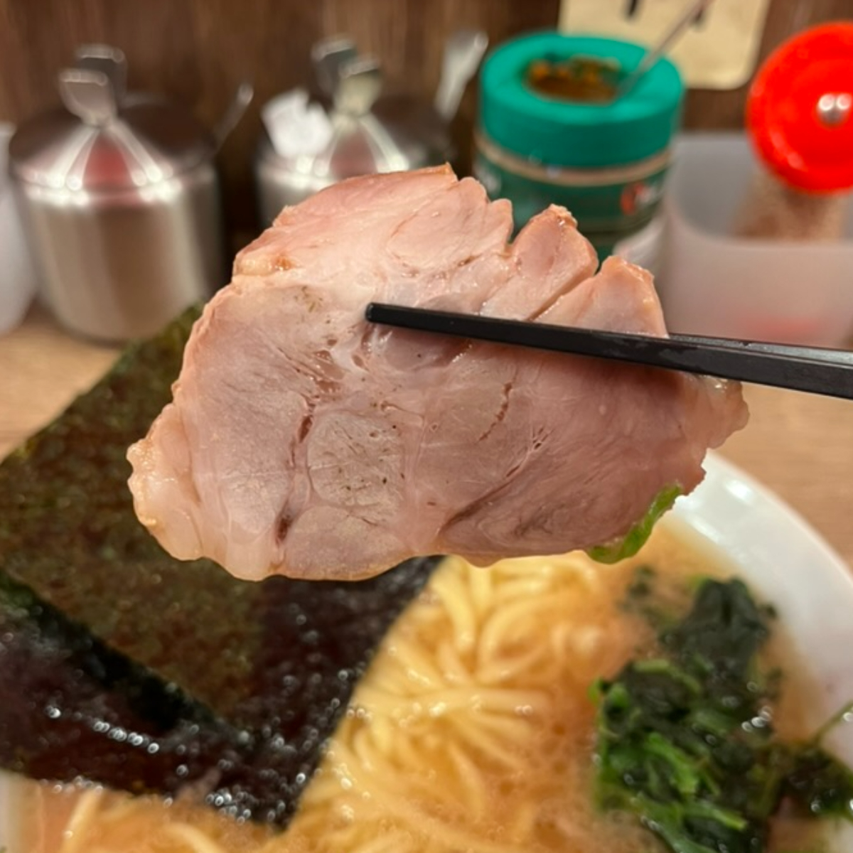 ラーメン六角家トツカーナ店チャーシュー