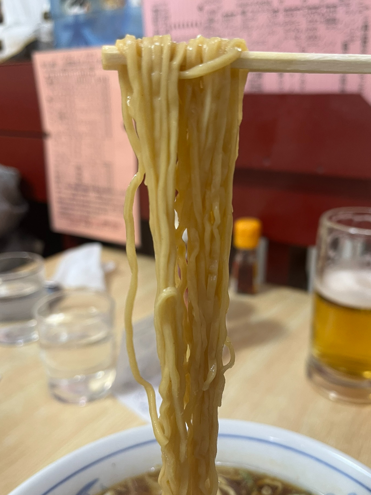 大黒庵本店麺上げ