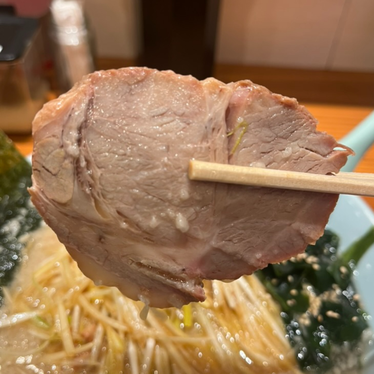 ラーメンショップ◯化池袋店チャーシュー