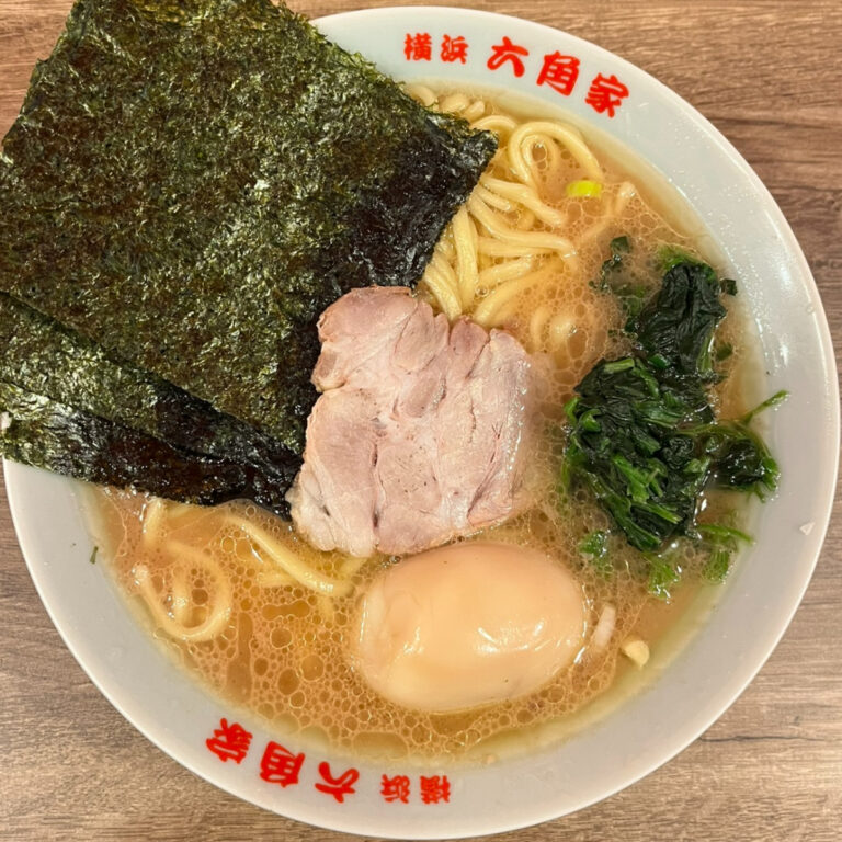 ラーメン六角家トツカーナ店味玉ラーメン