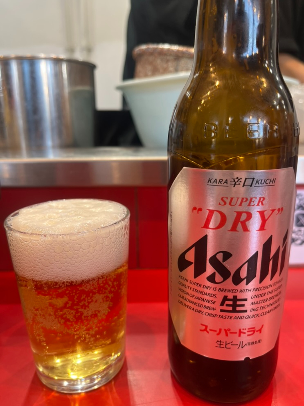立ち喰いらぁめんたいせいビール