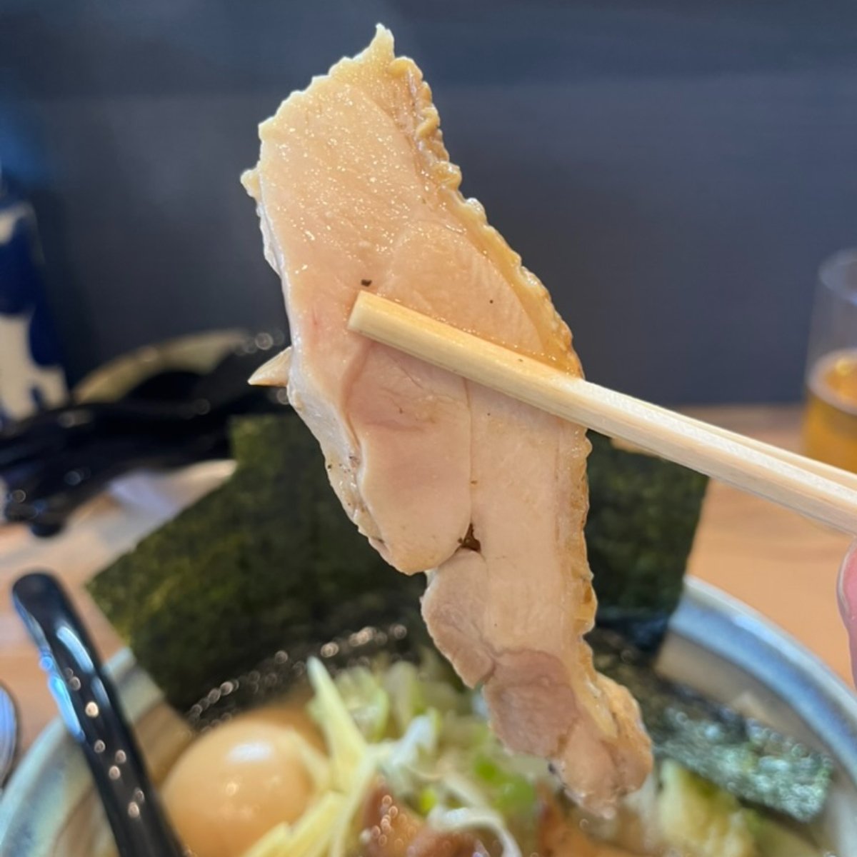 ラーメンパークあずーる鶏チャーシュー
