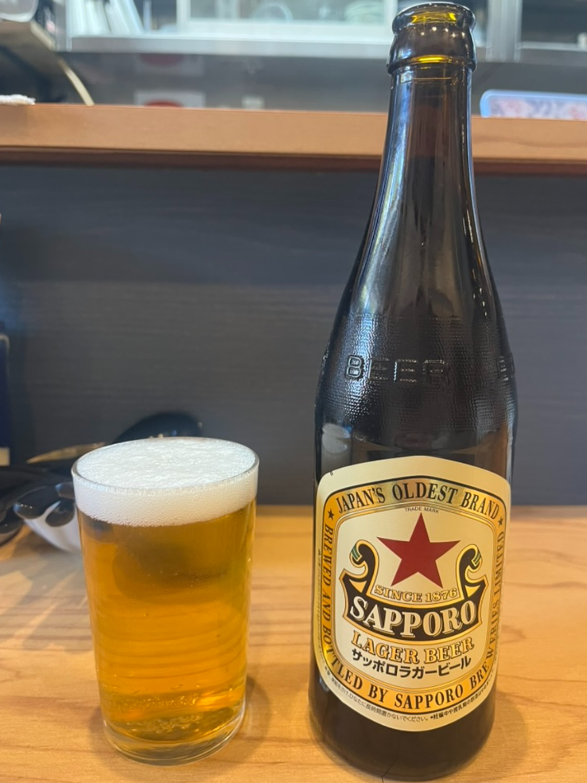 ラーメンパークあずーるビール