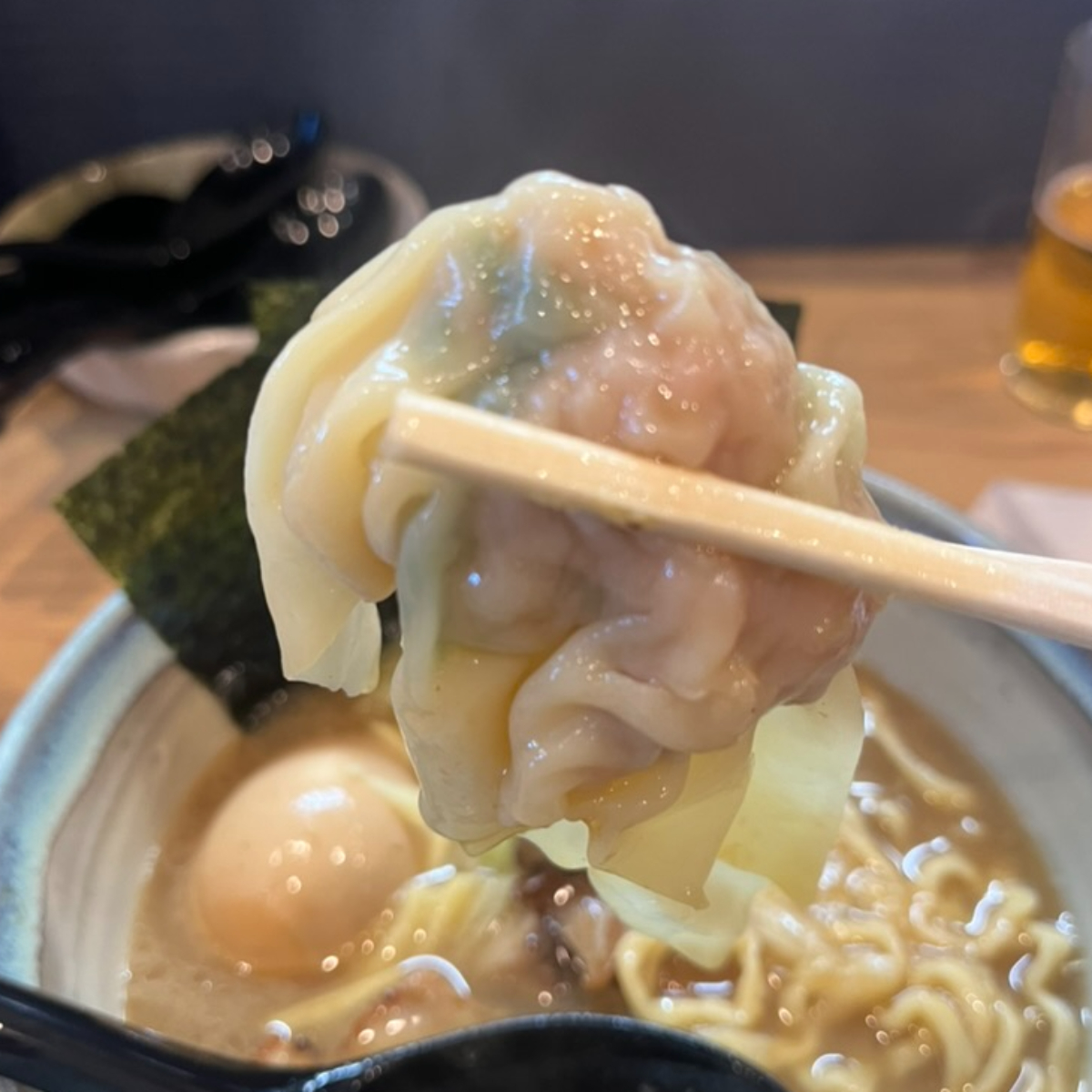 ラーメンパークあずーるワンタン