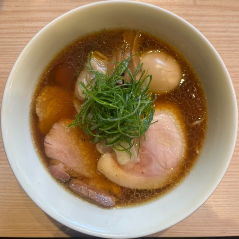 中村麺三郎商店特製醤油らぁ麺