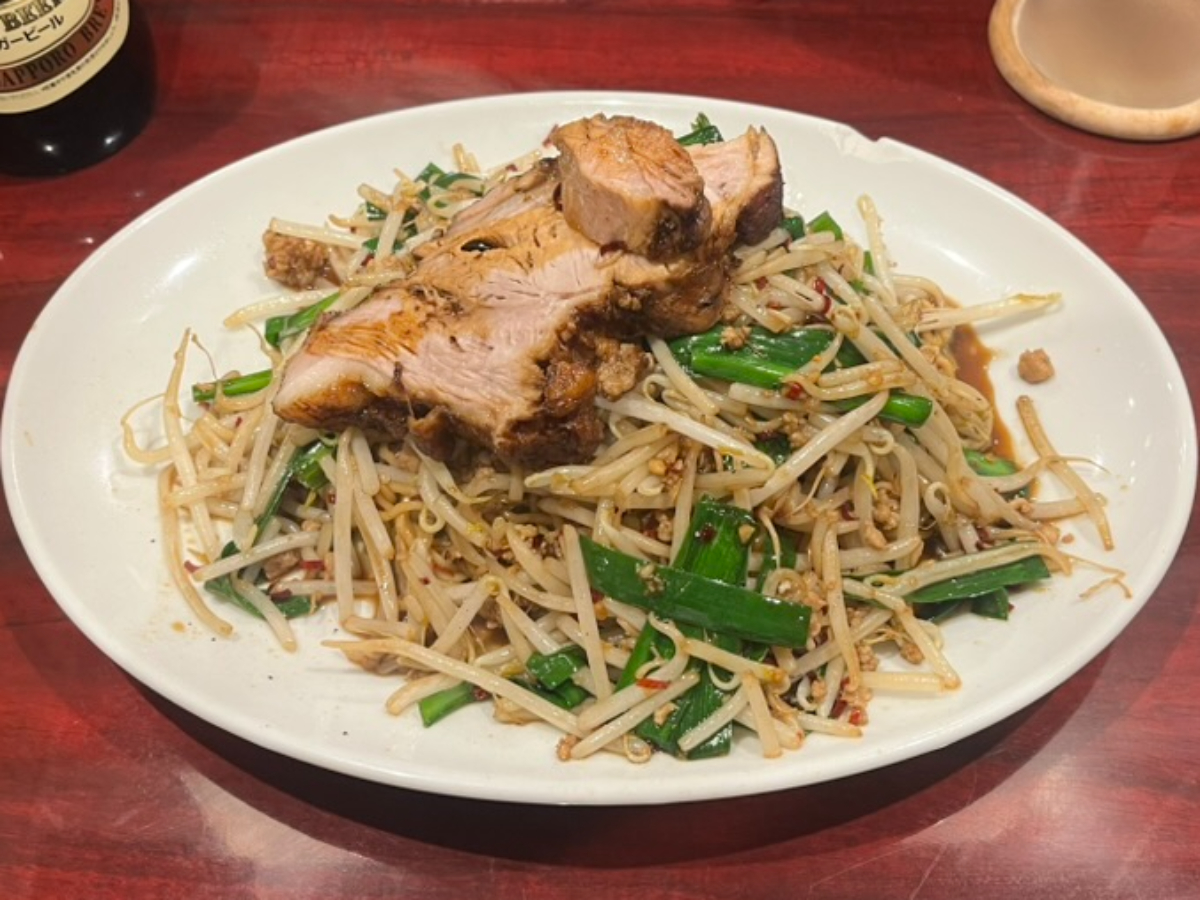 玉川屋酒店チャーシュー皿台