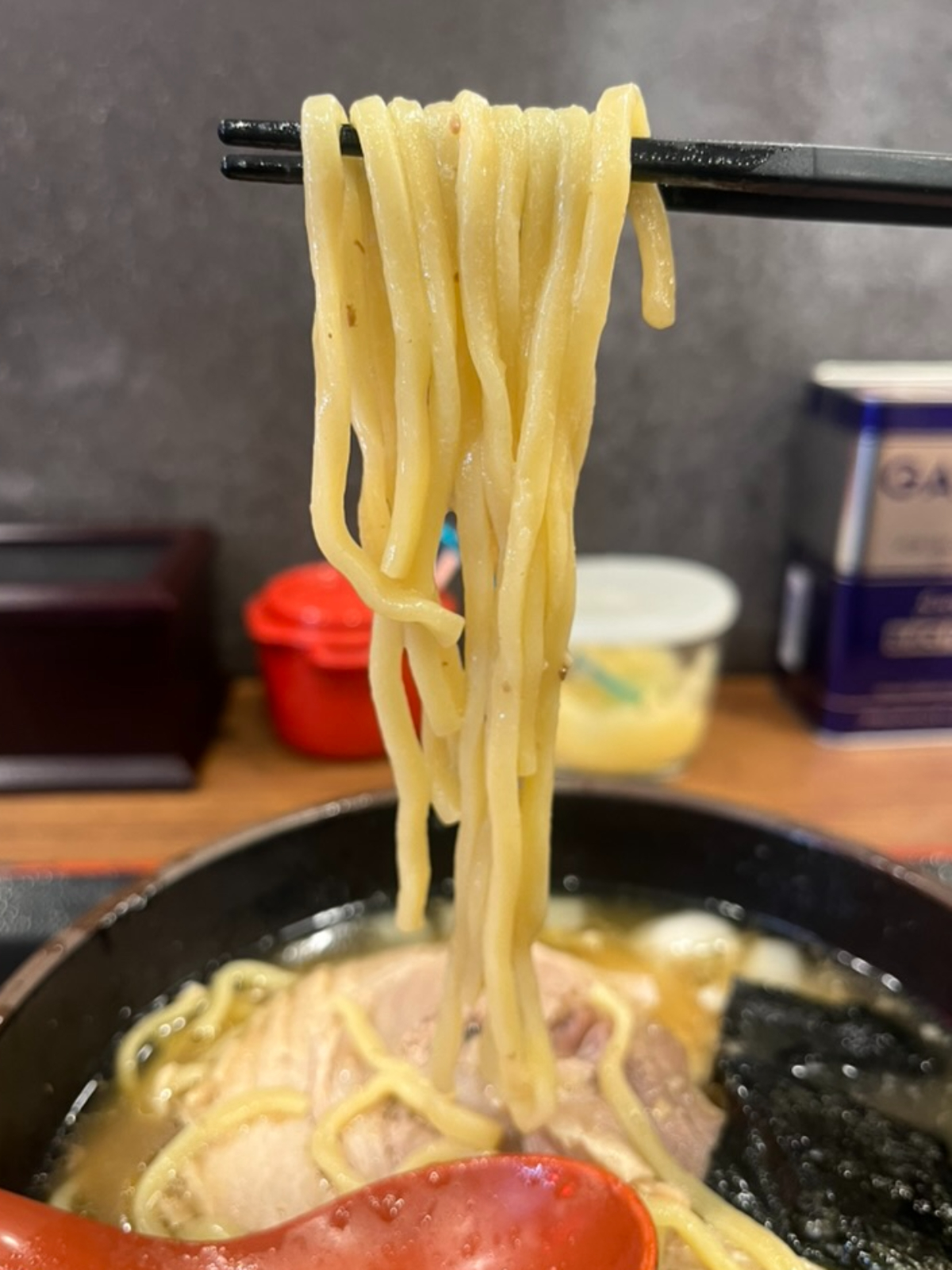 イレブンフーズ源流麺上げ
