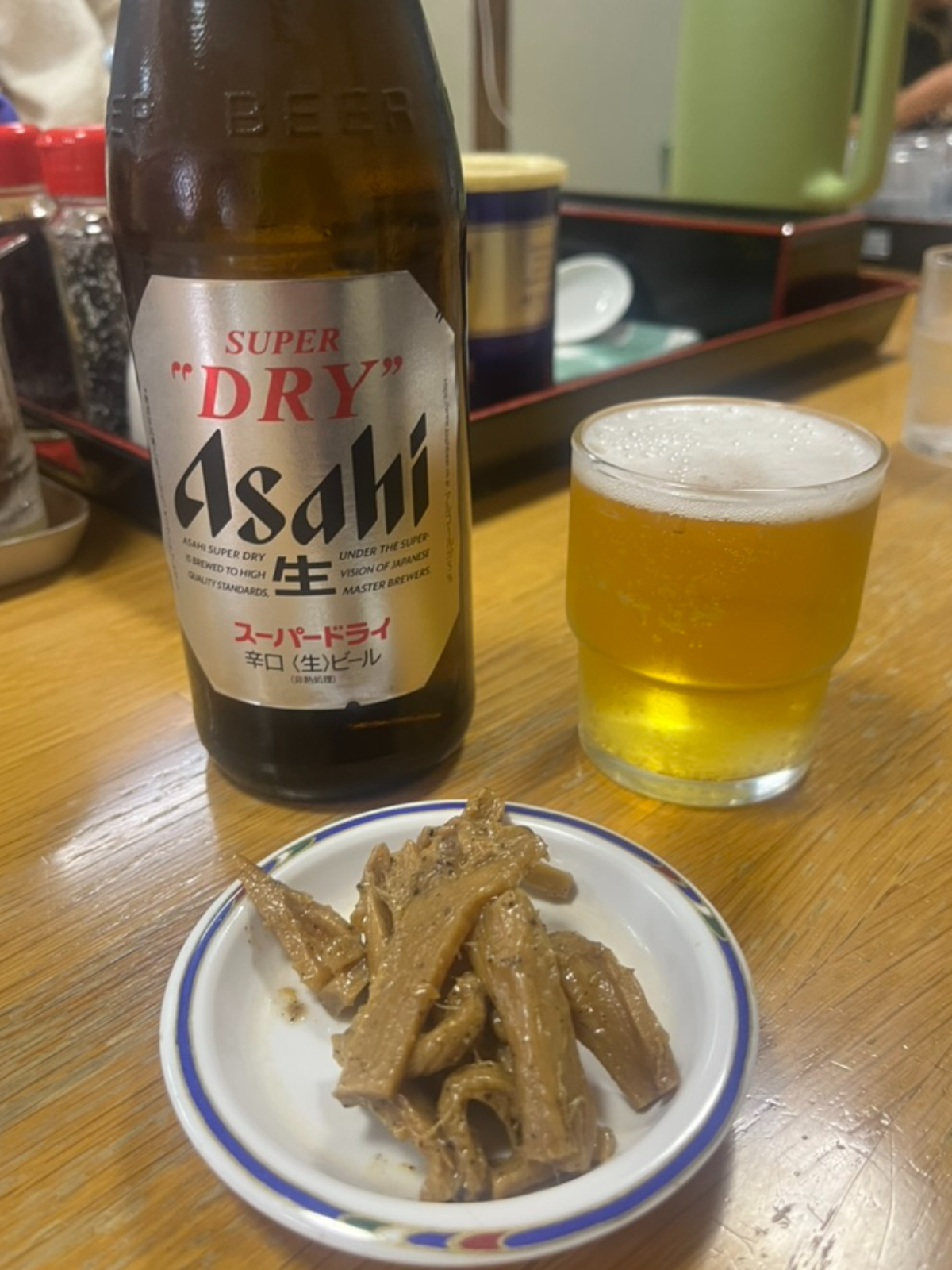 みんみんラーメン本店ビール