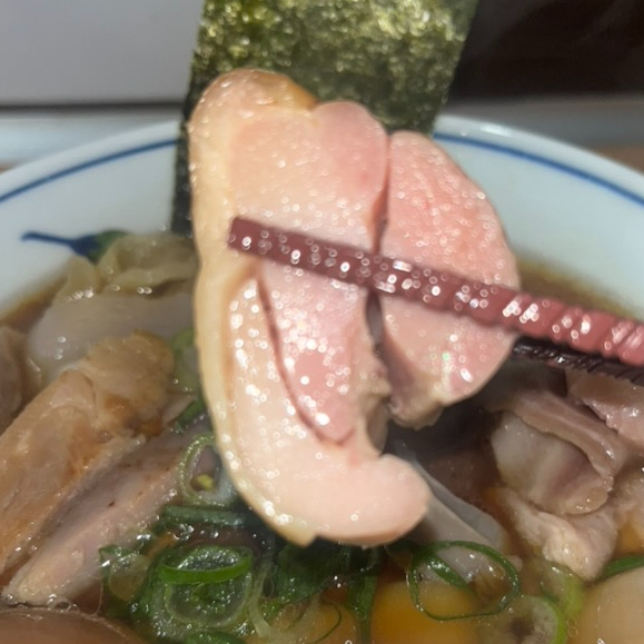 らーめん亭ひなり竜王鶏モモチャーシュー