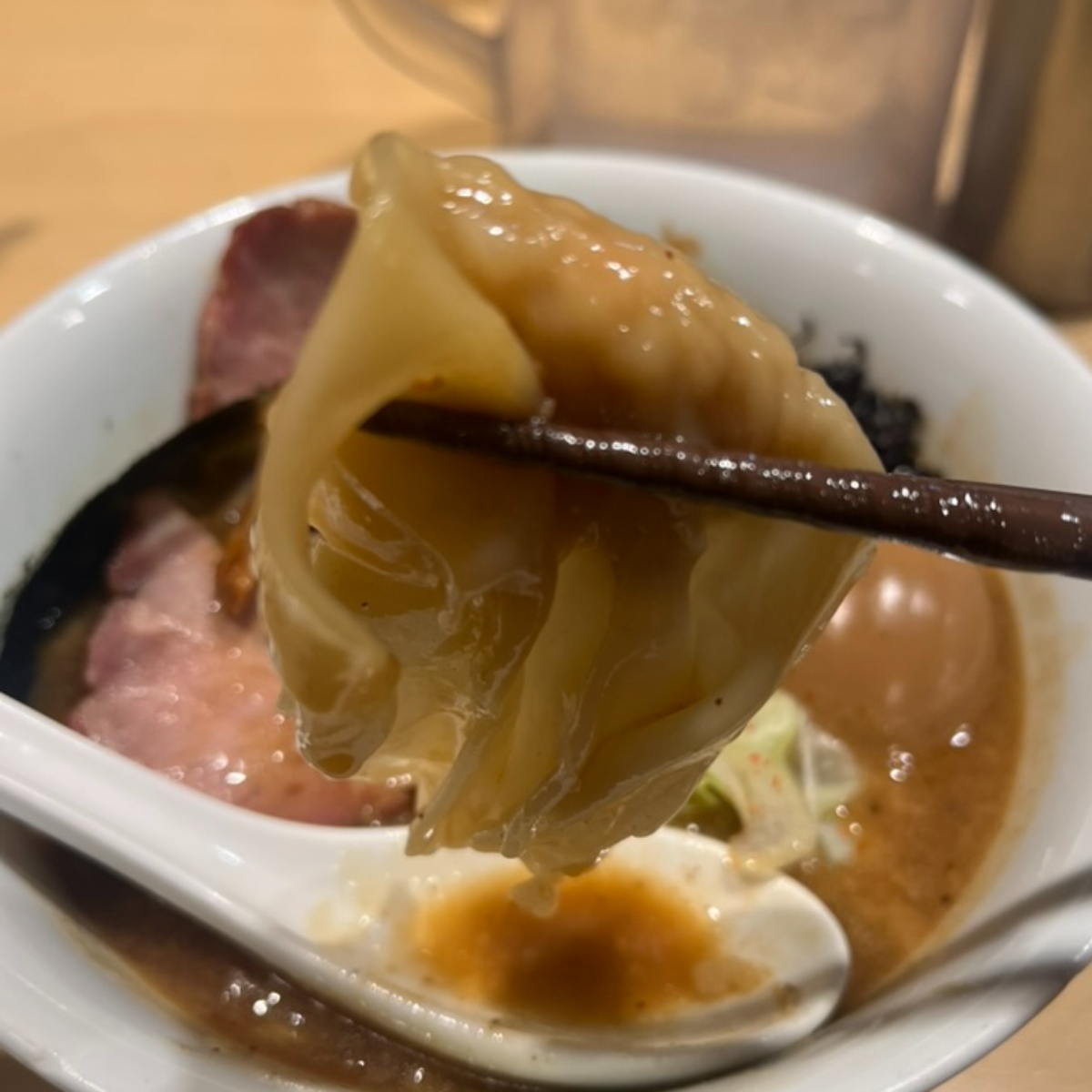 麺処秋もとワンタン