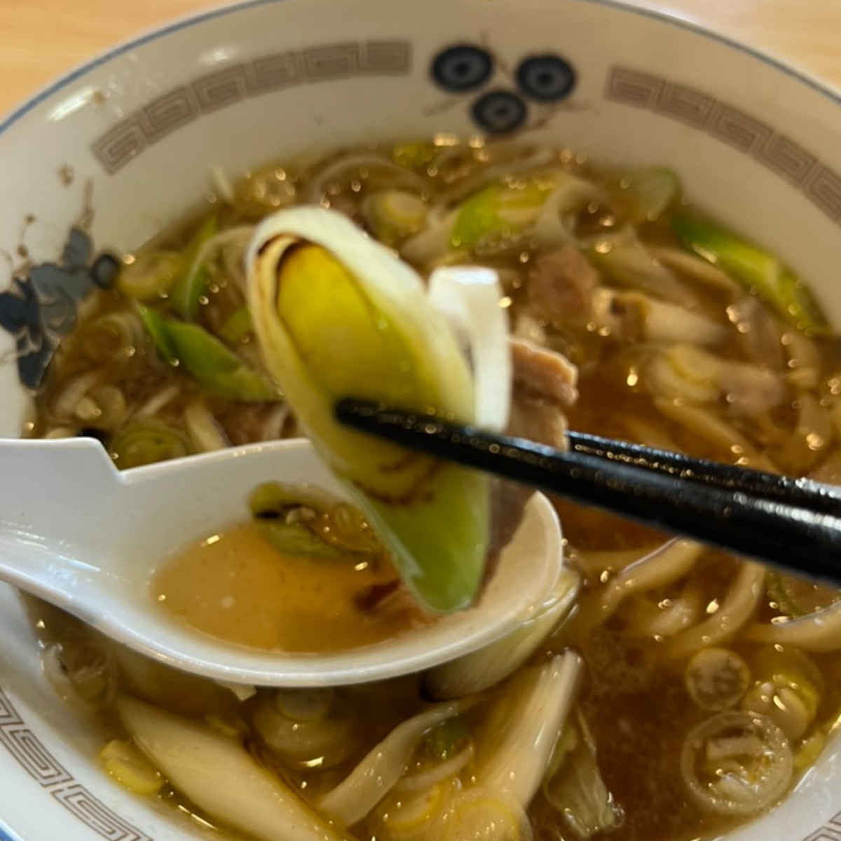 純手打ちラーメン長八ねぎ