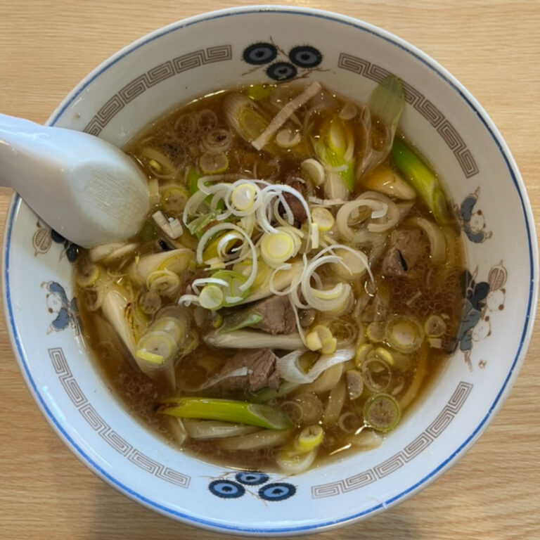 純手打ちラーメン長八ねぎラーメン