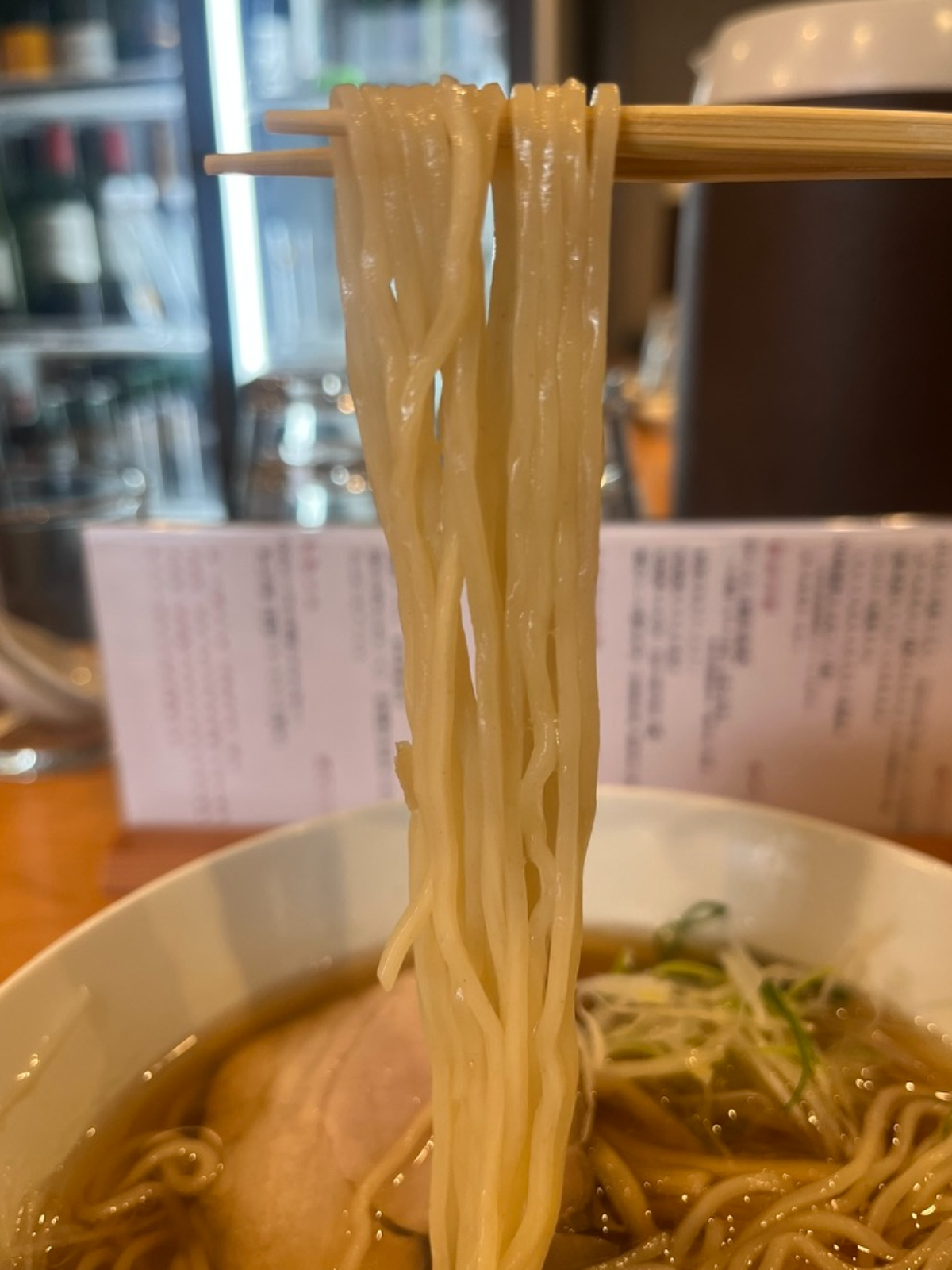 町中華さしろく麺上げ