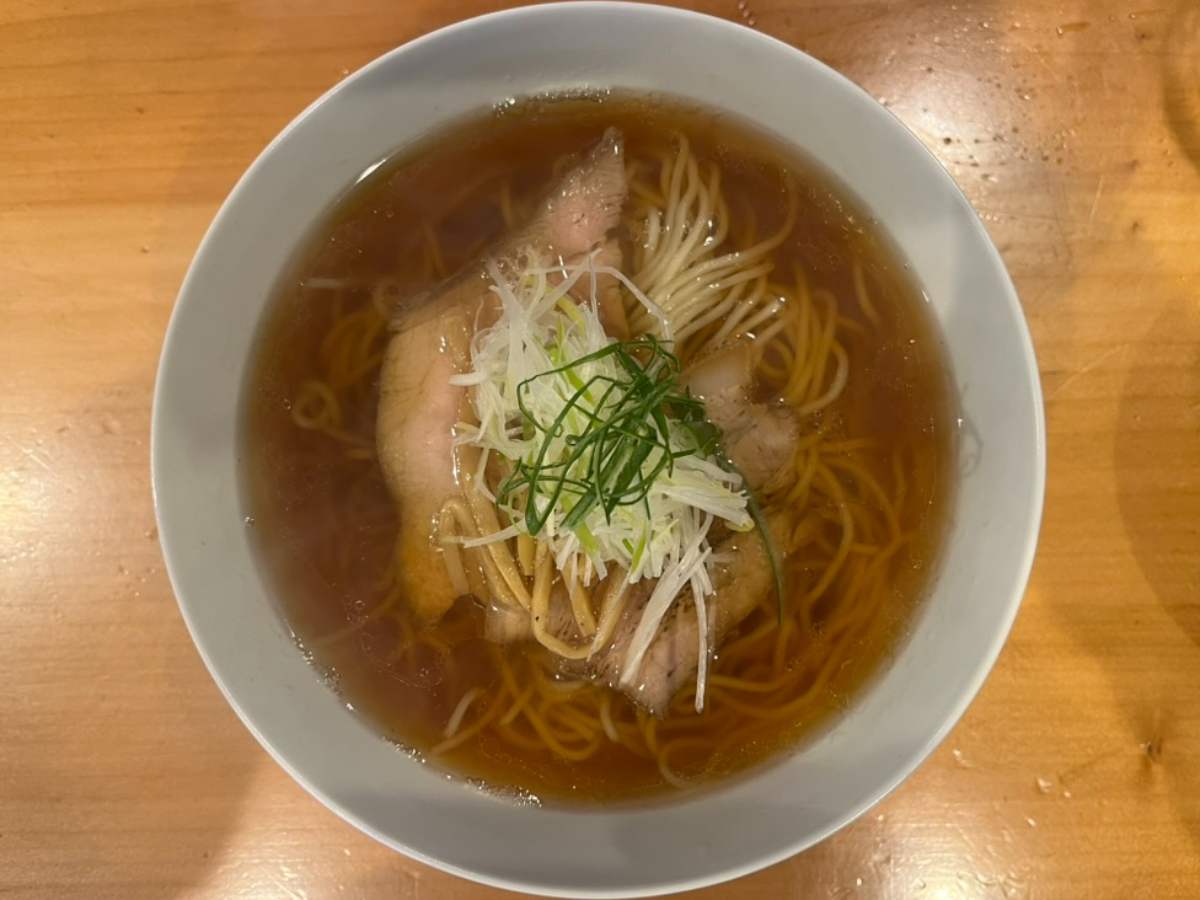 町中華さしろく鶏醤油ラーメン