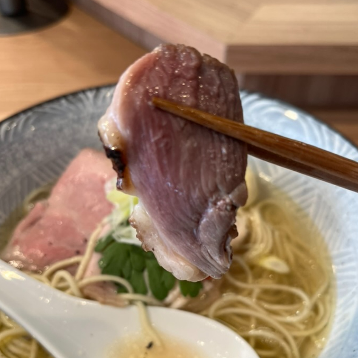 RAMEN紫苑鴨チャーシュー
