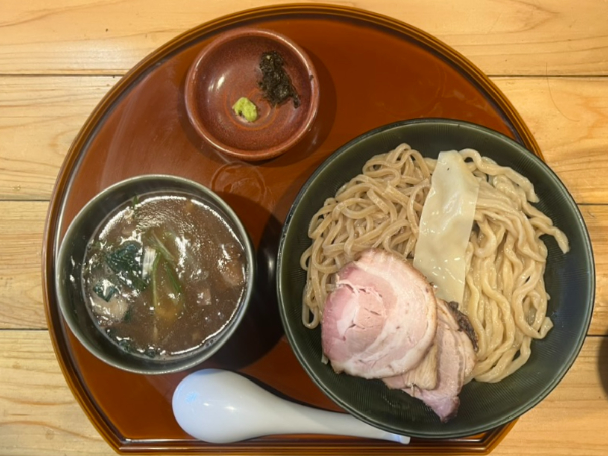 松尾製麦チャーシューつけ蕎麦並