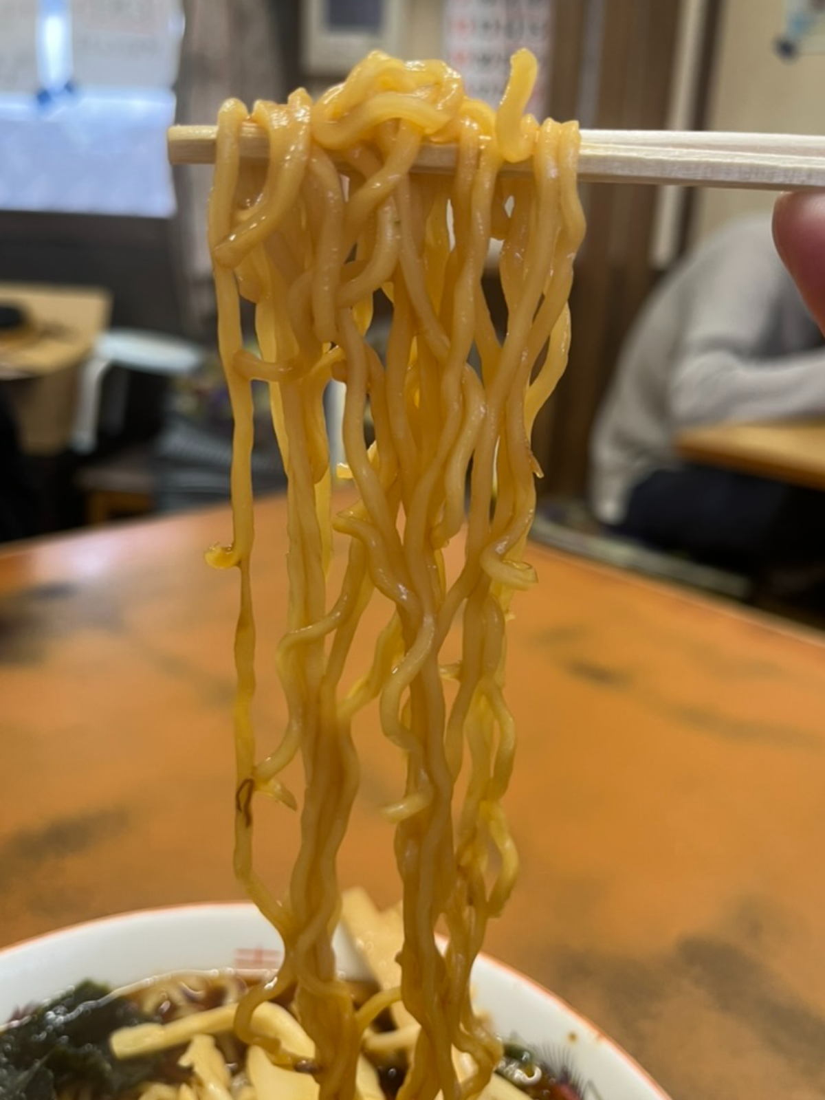 梅乃家麺上げ
