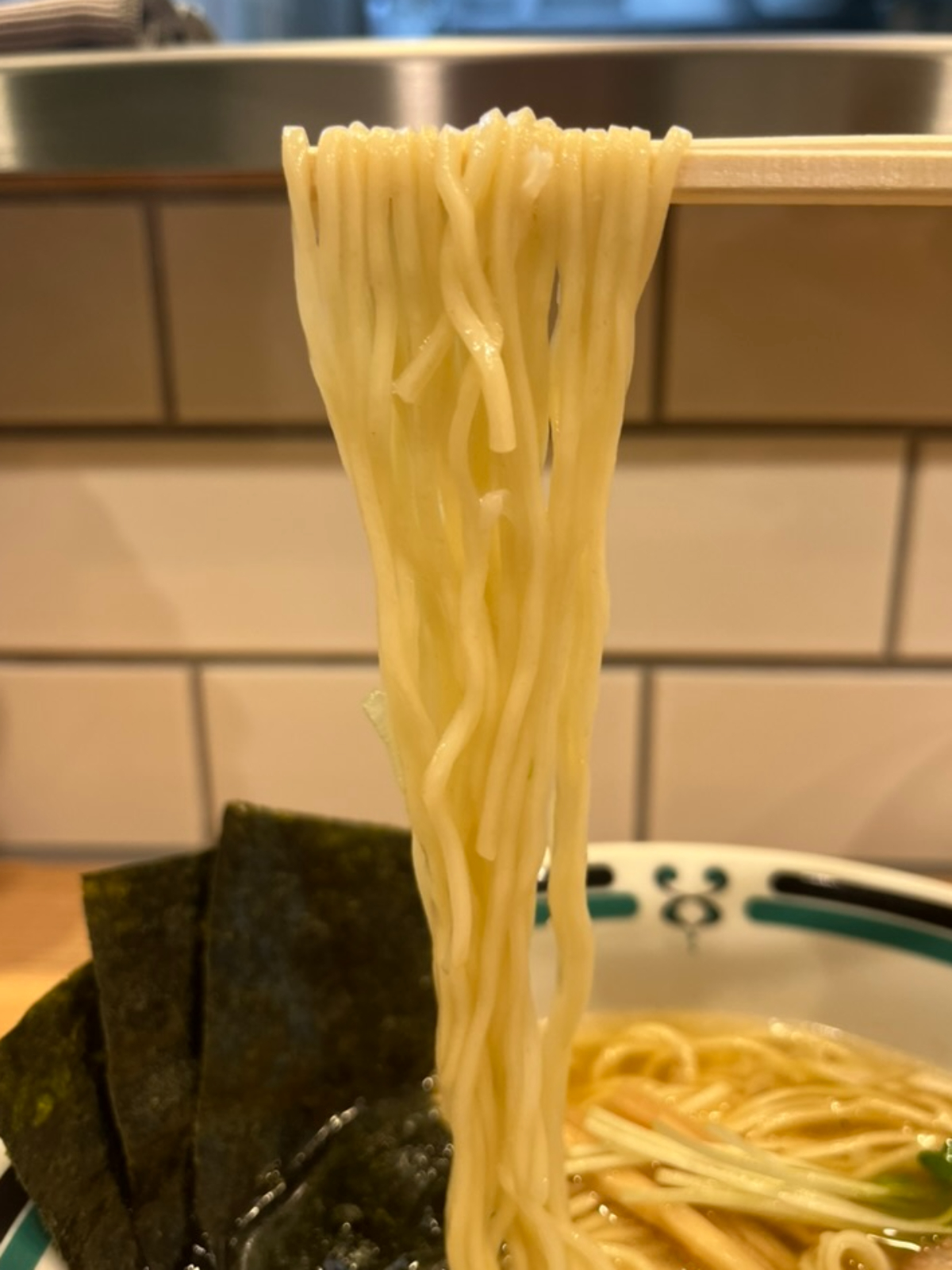 麺屋喜々塩麺上げ