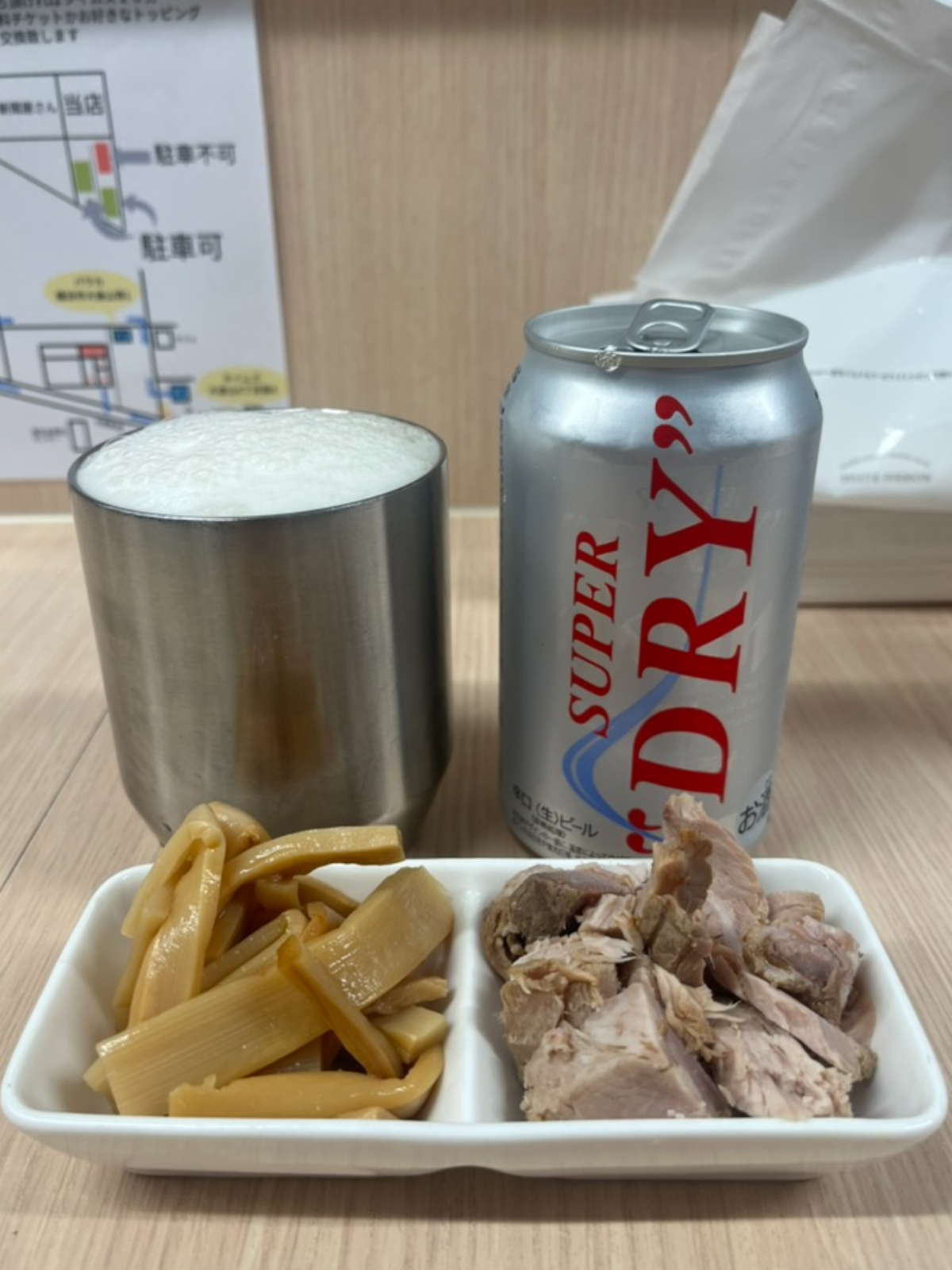 らーめん野々家ビール